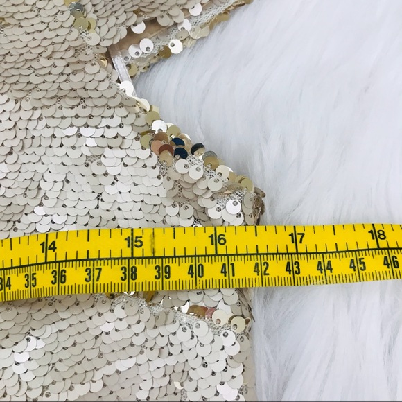 Sam Edelman Sequin Cap Sleeve Shift Dress - Picture 13 of 16